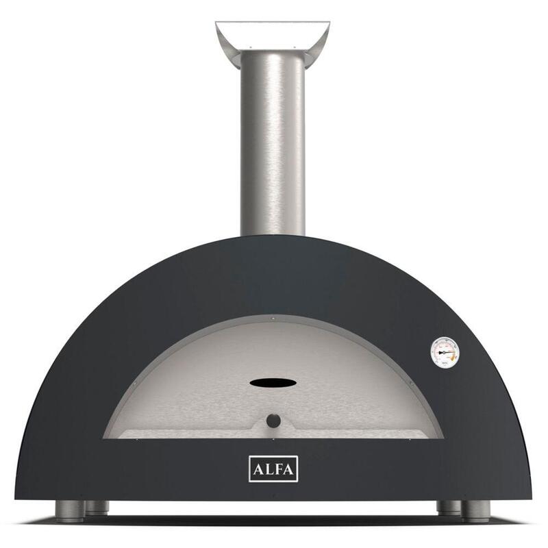 Alfa Forni Moderno 3 Pizze Wood Grey