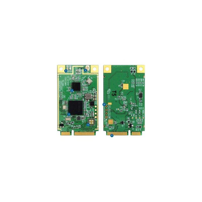 Alfa Network Ahmc7292s-Eu 802.11ah 868mhz Sub 1ghz Module W/Mini Pcie Form Factor, Eu