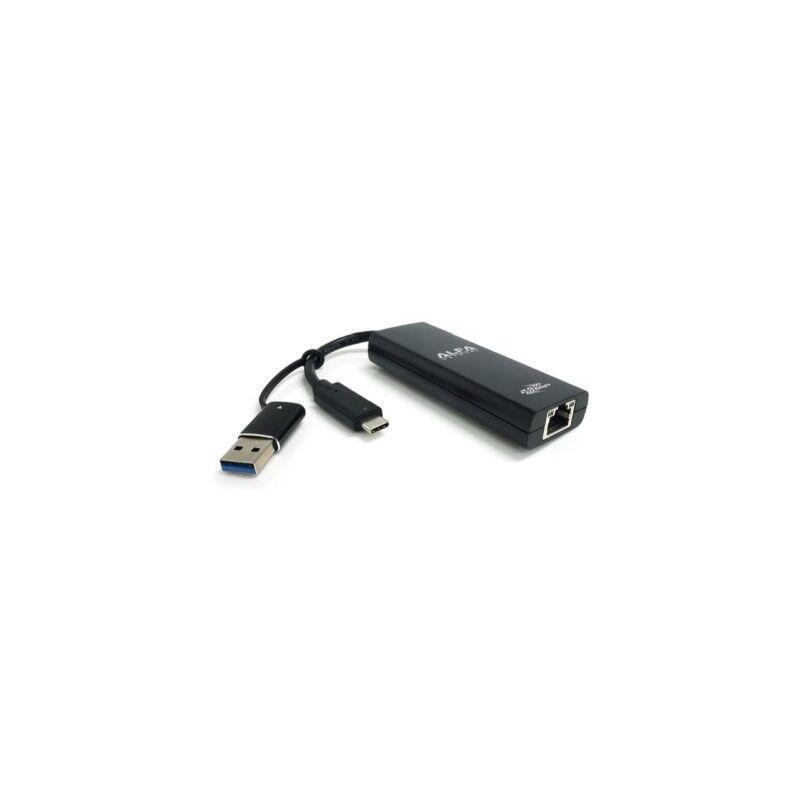 Alfa Network Aue2500ca 2.5 Gbe Type-C Superspeed Usb 5 Gbps Card With Realtek? Rtl8156b And Type-A Adapter
