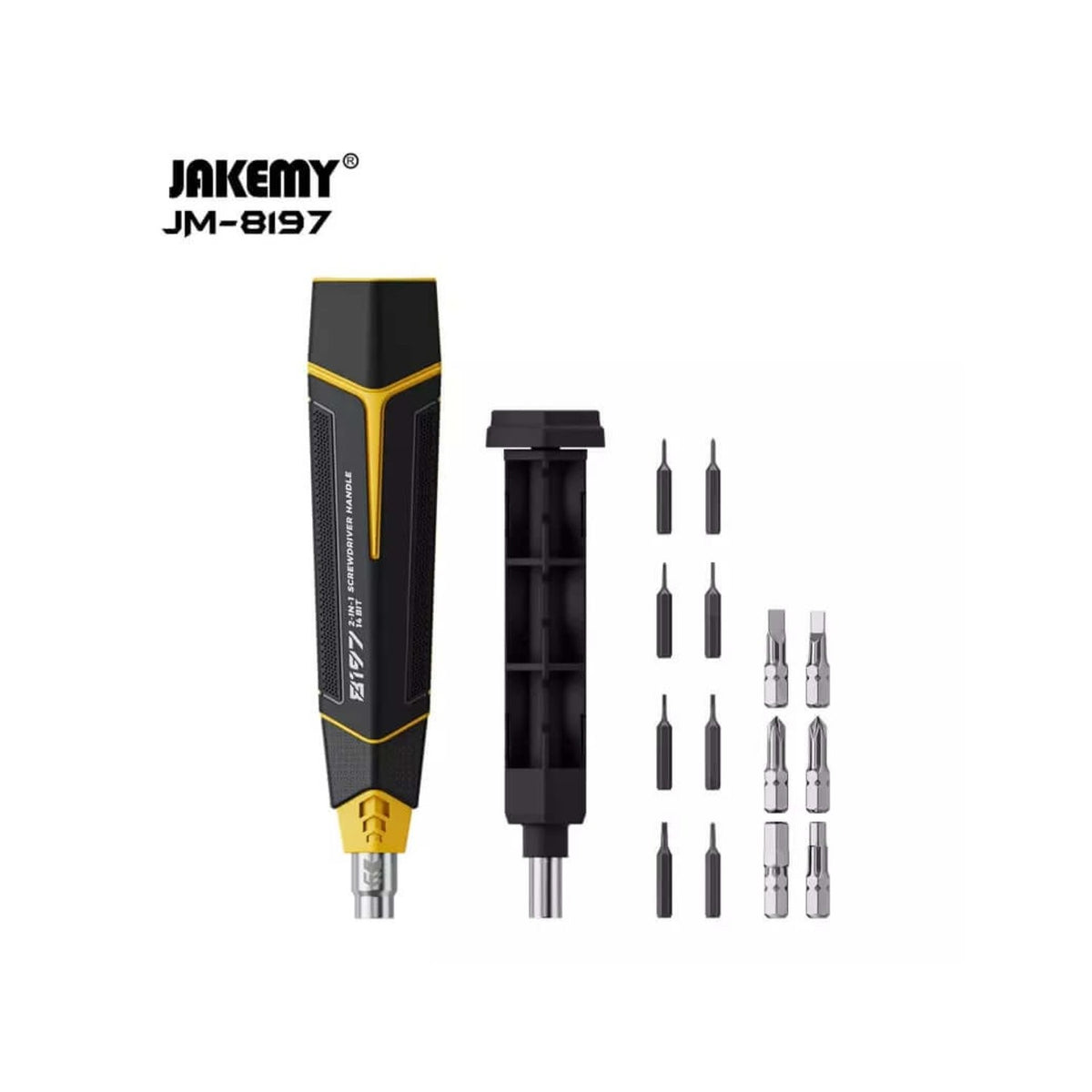 Juego De Destornilladores 16 En 1 Jakemy Jm-8197