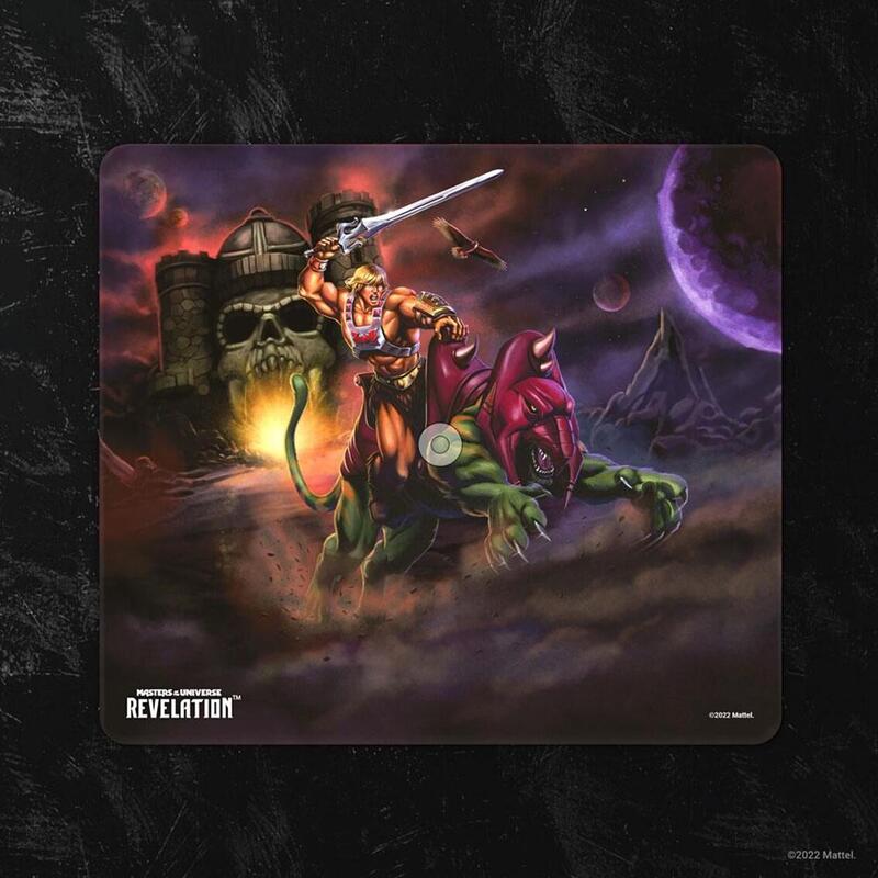 Alfombrilla Gaming Maestros Del Universo Revelation He Man Y Battle Cat 25 X 22cm
