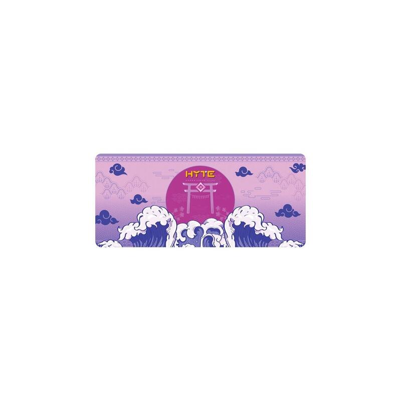 Alfombrilla Hyte "Eternity" Desk Pad De Ratón Para Juegos Violeta/Multicolor Mou-Hyte-Kimifaery