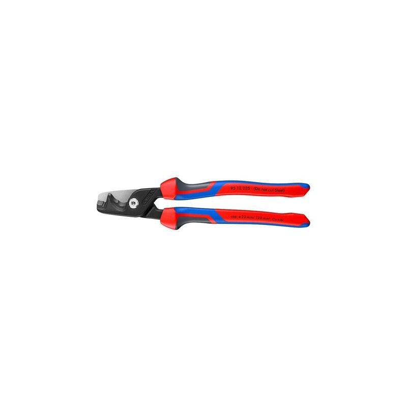 Alicates  Knipex Stepcut Xl Cortacables 95 12 225, Rojo/Azul, Longitud 225 Mm 95 12 225
