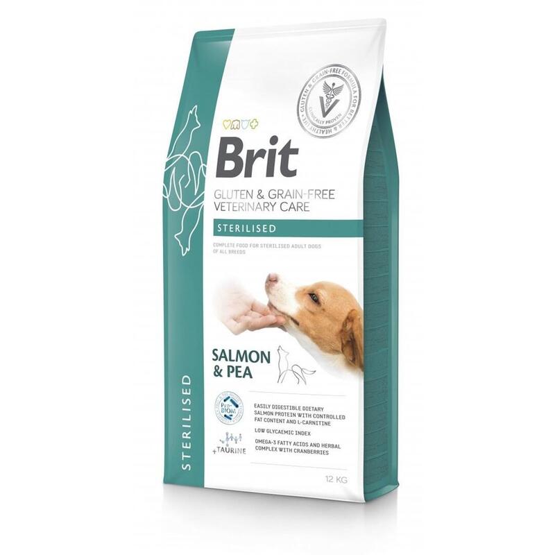 Alimento Seco Para Perros Brit Grain Free Vet Care Dog Sterilised  12 Kg