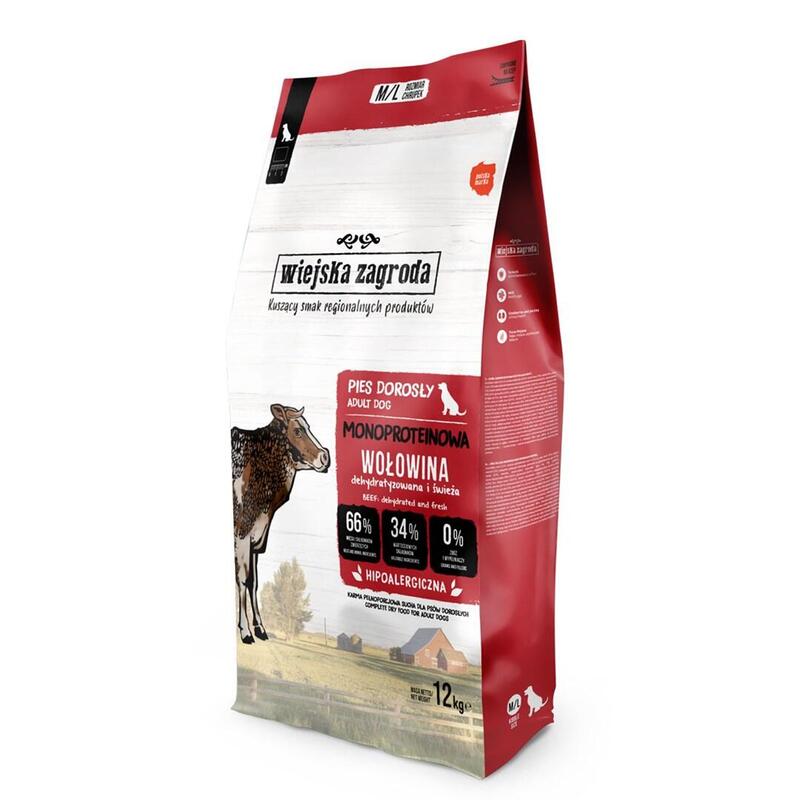Alimento Seco Para Perros Carne Monoproteica De Vaca Country Farm  12kg