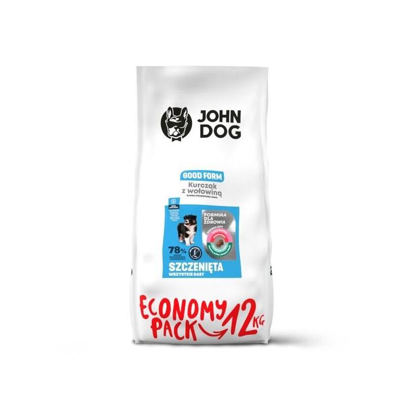 Alimento Seco Para Perros  John Dog Good Form Puppy Chicken With Beef  12 Kg