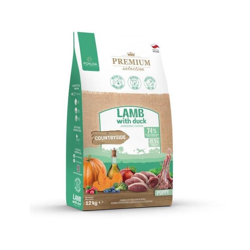 Alimento Seco Para Perros Pokusa Premium Selection Puppy Lamb With Duck  12kg
