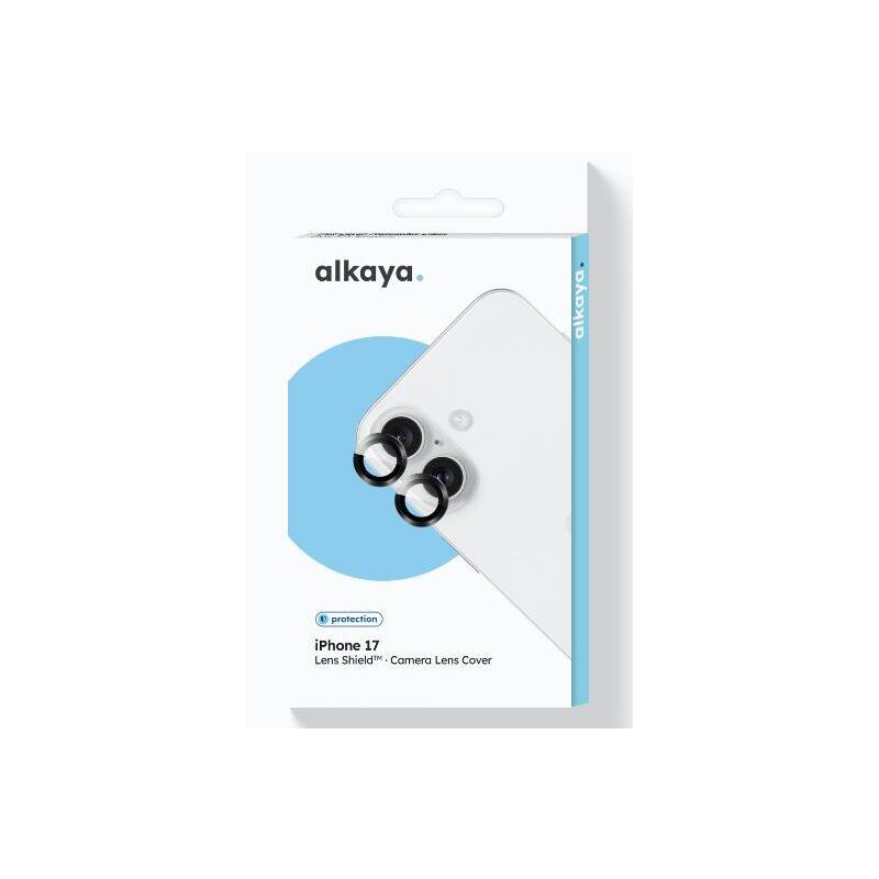 Alkaya Lens Shield Camaraschutzglas, Iphone 17, Transparente