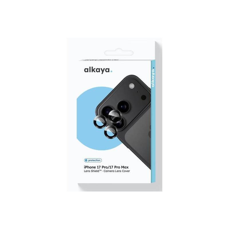 Alkaya Lens Shield Camaraschutzglas,Iphone 17pro / 17pro Max, Transparente