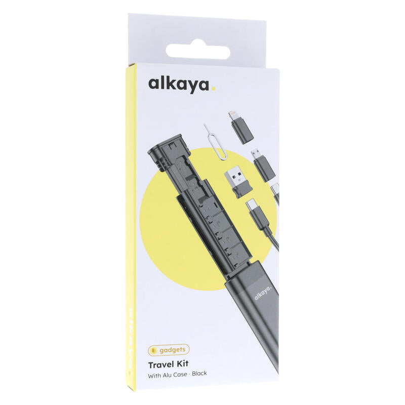 Alkaya Venture Travel Kit Negro