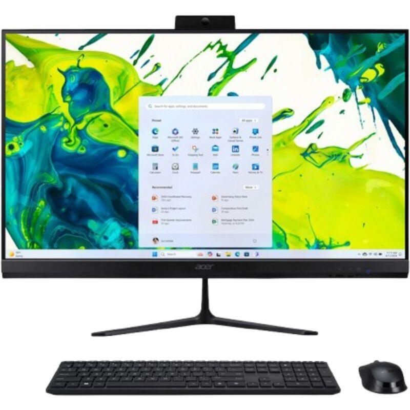 All In One Acer Aspire C24 2g 24" Full Hd Intel Core 5 120u 16gb Ram 1 Tb Ssd Uhd Graphics Windows 11 Home Negro