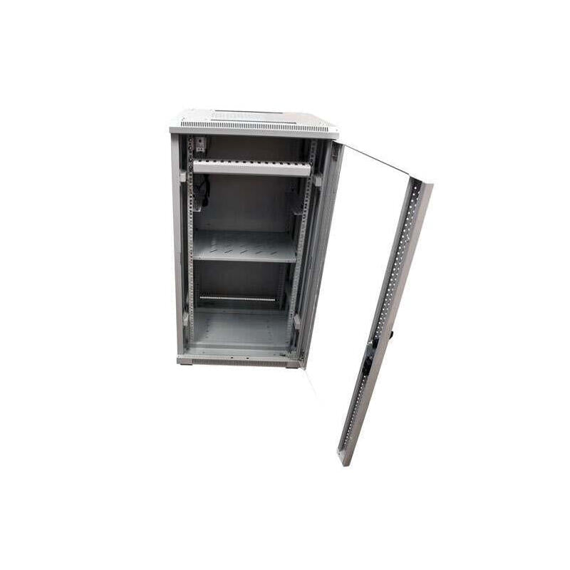 Allnet 19\"Schrank, 22he, B600/T1200mm, Glamür, Lichtgris, Snb-Serie,