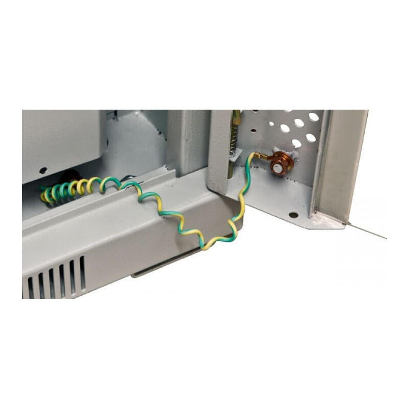 Allnet 19\"Schrank, 22he, B800/T 800mm, Glamür, Lichtgris, Snb-Serie,