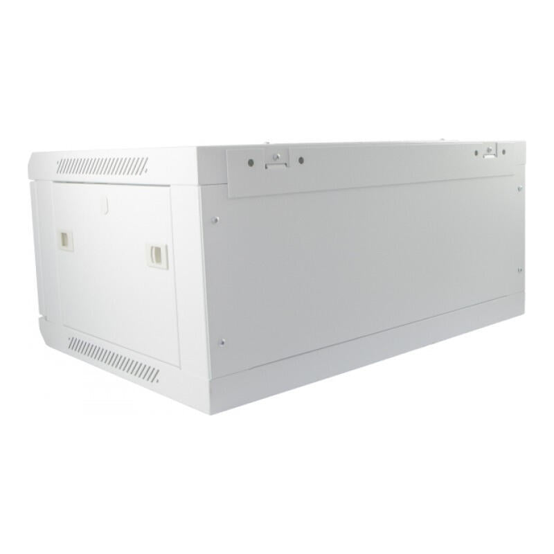Allnet 19\"Wandgehäuse, 15he, 1-Teilig, T450mm, Lichtgris, Smc-Serie,