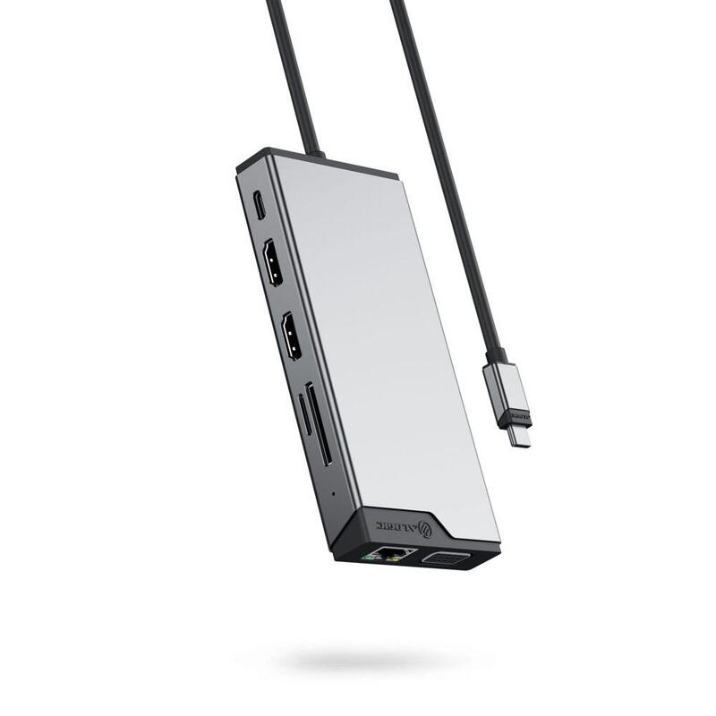 Alogic 12-In-1 Usb-C Pd Dv3 Triple Display Docking Station