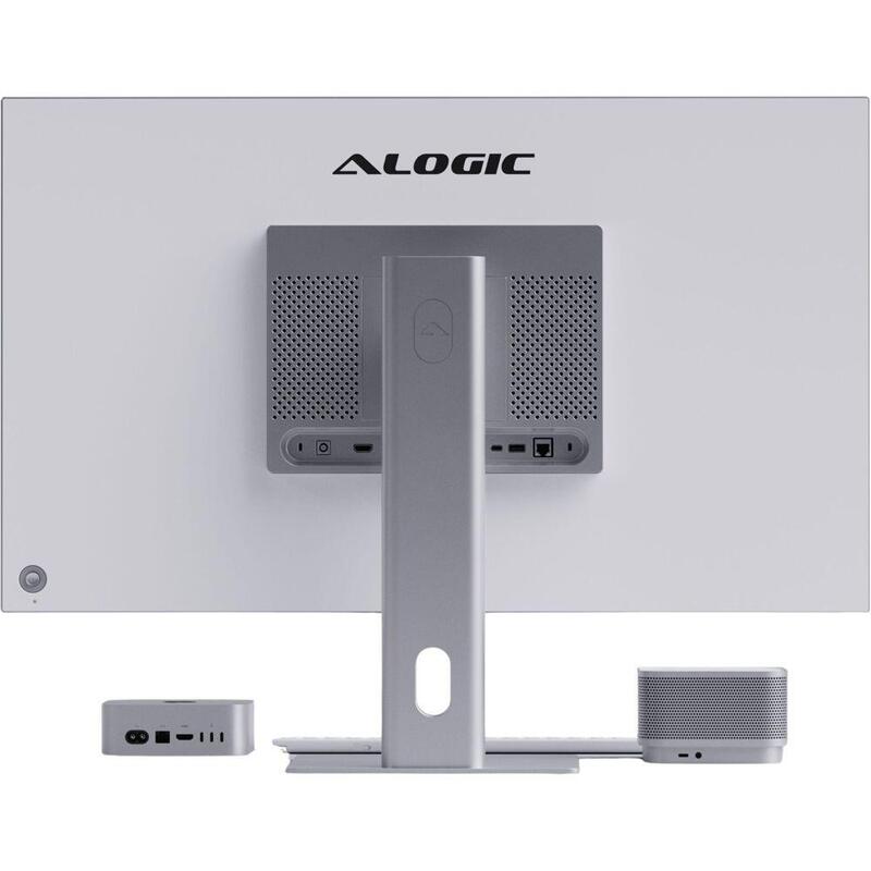 Alogic Aspekt Touch 32  Uhd Gloss Dock Monitor Only Silver