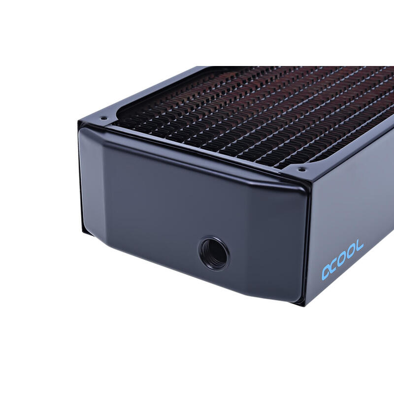 Alphacool Nexxxos Ut60 Full Copper 420mm, Radiador (Negro)
