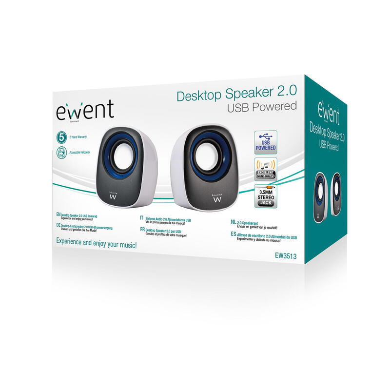 Altavoces Ewent 2.0 Ew3513