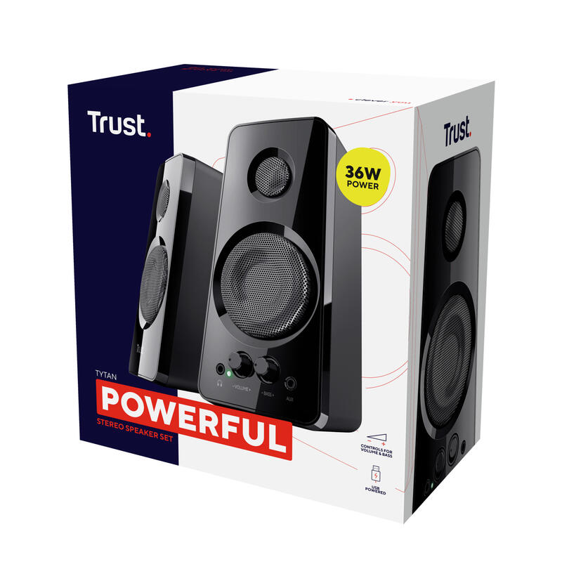 Altavoces Trust Tytan 36w 2.0
