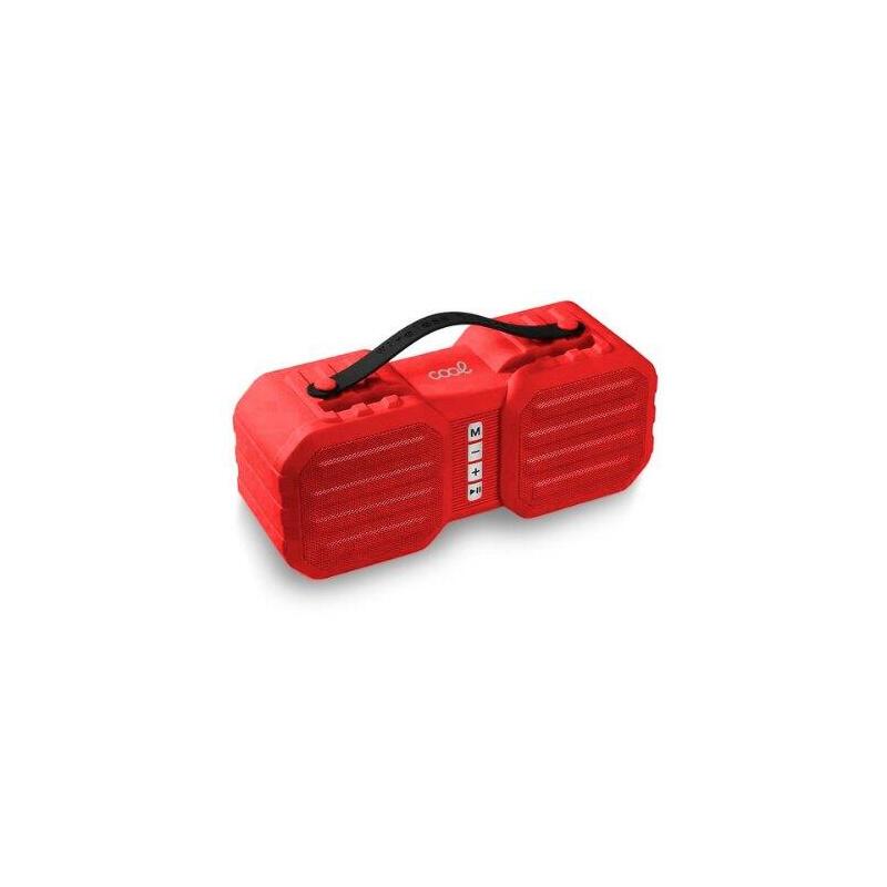 Altavoz Bluetooth Cool Soho 8w Rojo