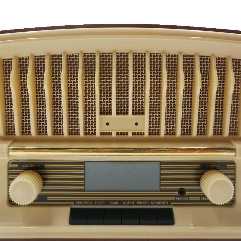 Altavoz Bluetooth Dab-003 Retro Dab/Dab+ Fm/Bluetooth/Alarma