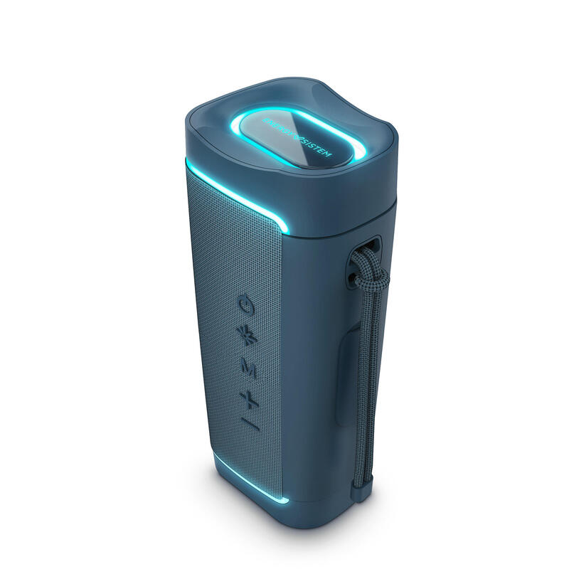 Altavoz Energy Sistem Nami Eco Bluetooth Con Luces Led Rgb, Azul