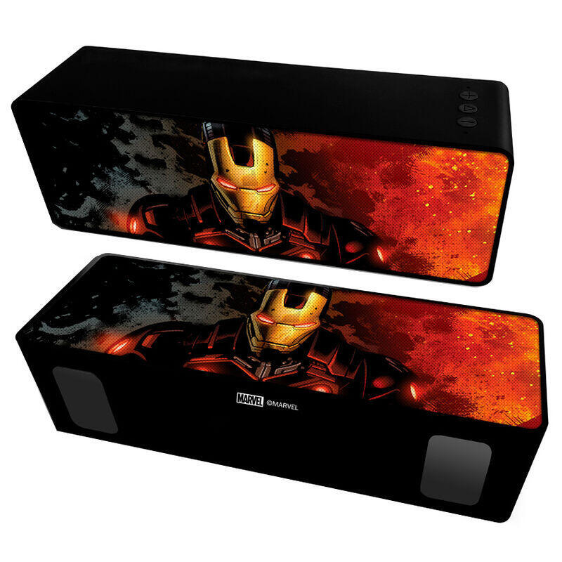 Altavoz Portatil Inalambrico Iron Man Marvel