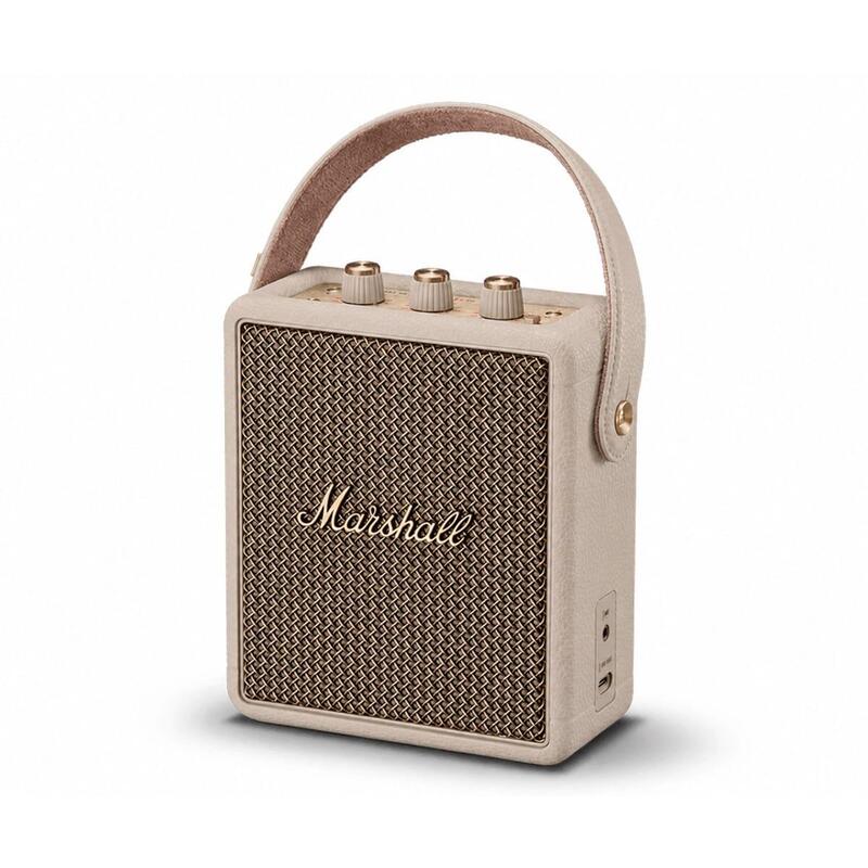 Altavoz Portátil  Marshall Stockwell Iii Crema  Bluetooth Batería + 40h De Autonomía