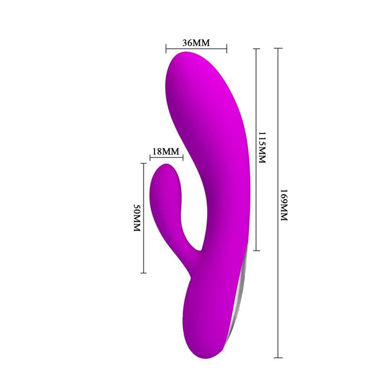 Pretty Love - Tim Vibrador Recargable Morado