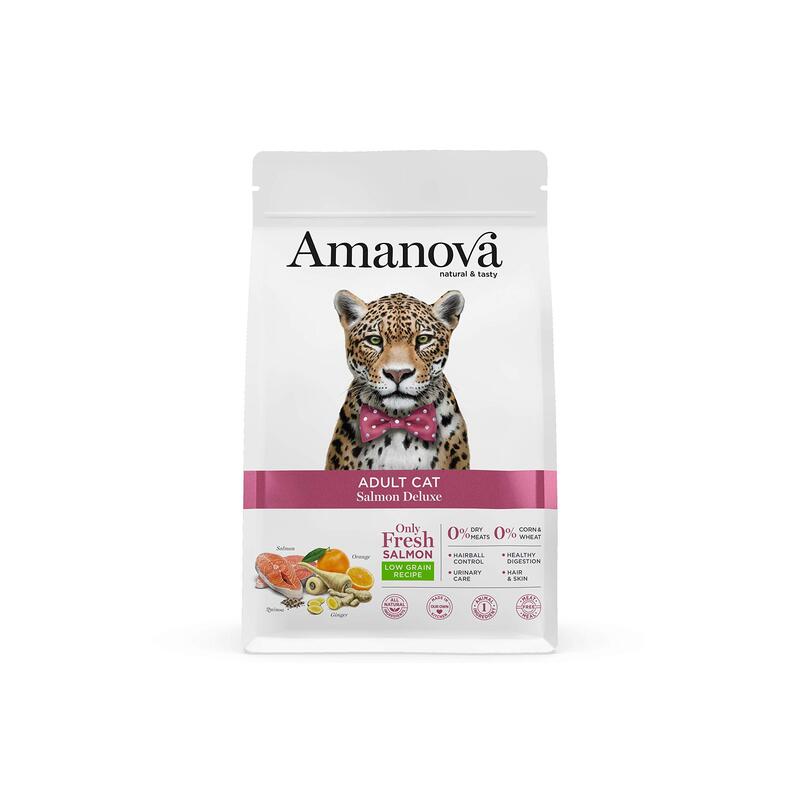 Amanova Cat Adult Salmon Deluxe 6kg