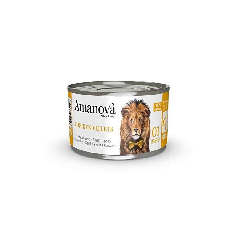 Amanova Cat Chicken Fillets W Bulionie Caja 70g