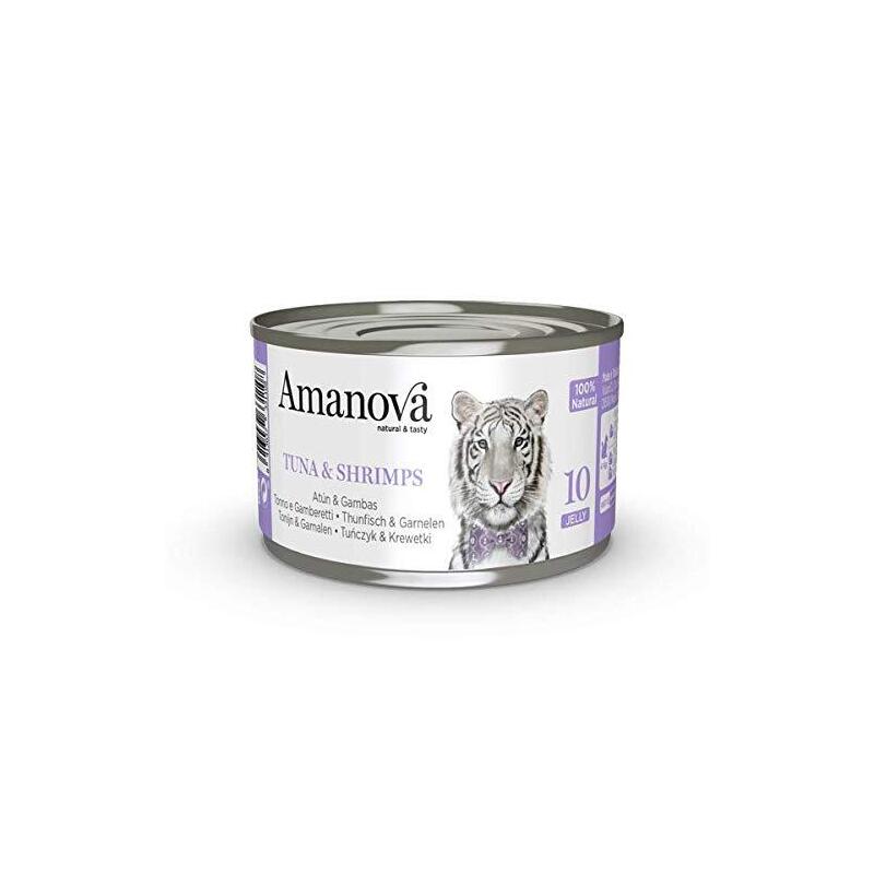 Amanova Cat Tuna & Shrimps W Galaretce Caja 70g