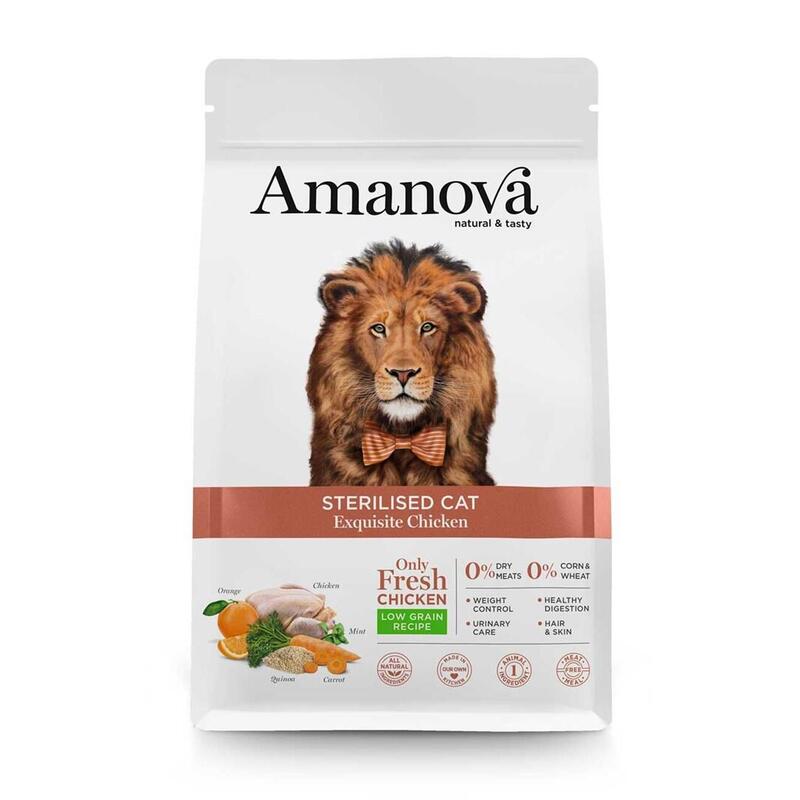 Amanova Gato Esterilizado Pollo 1,5kg