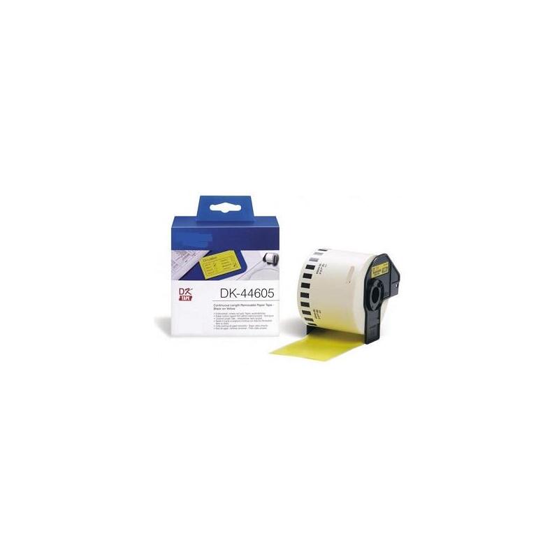 Amarillo 62mmx30.48m  Para Brother P-Touch Ql1000 1050 1060