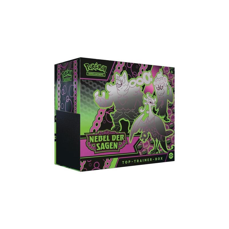 Amigo Pokémon Tcg: Top Trainer Box Crimson & Purple - Mist Of Legends, Tarjetas Coleccionables   45922