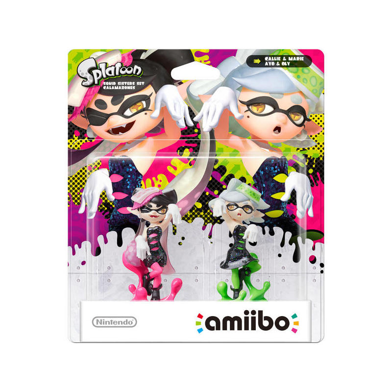 Amiibo Splatoon Mar Y Tina (2 Uds) - Wii U
