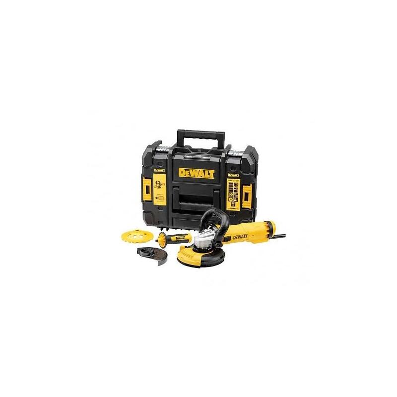Amoladora Angular  Dewalt Dwe4257kt-Qs 12,5 Cm 10000 Rpm 2,6 Kg