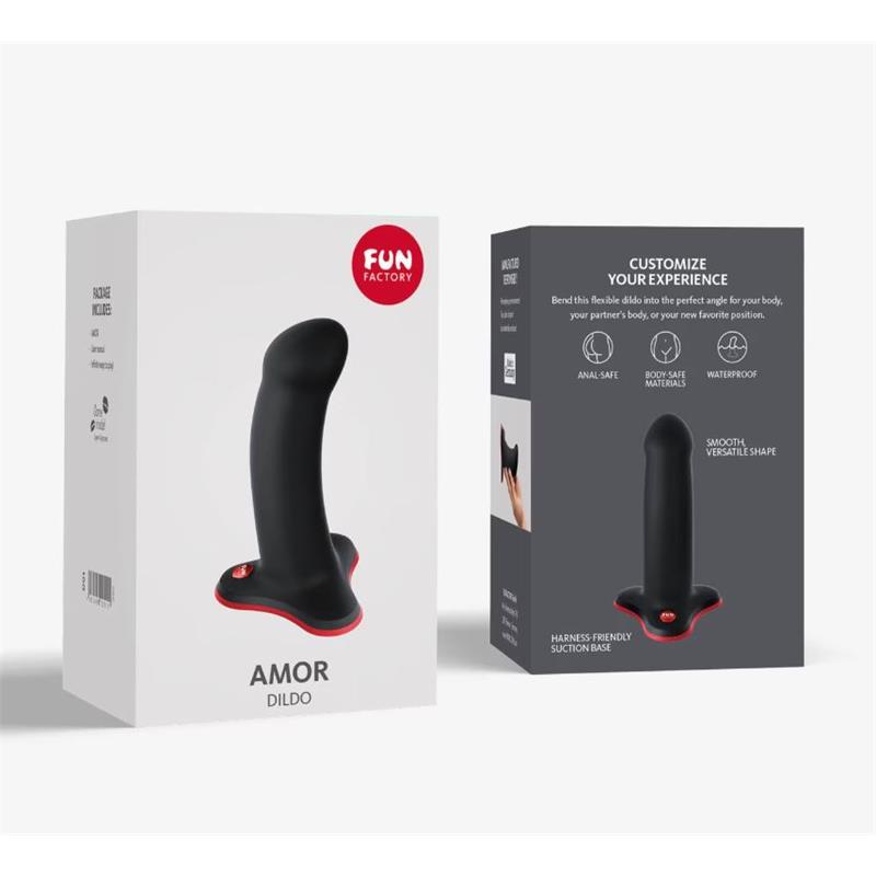 Fun Factory - Amor Dildo Principiantes Negro