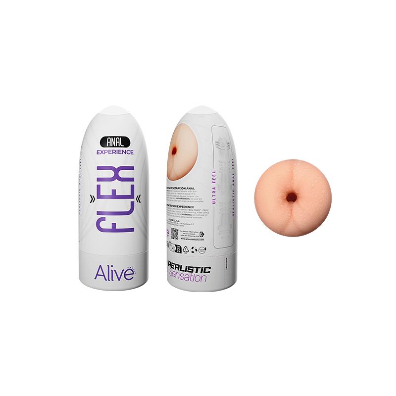 Alive - Flex Masturbador Masculino Ano Talla M