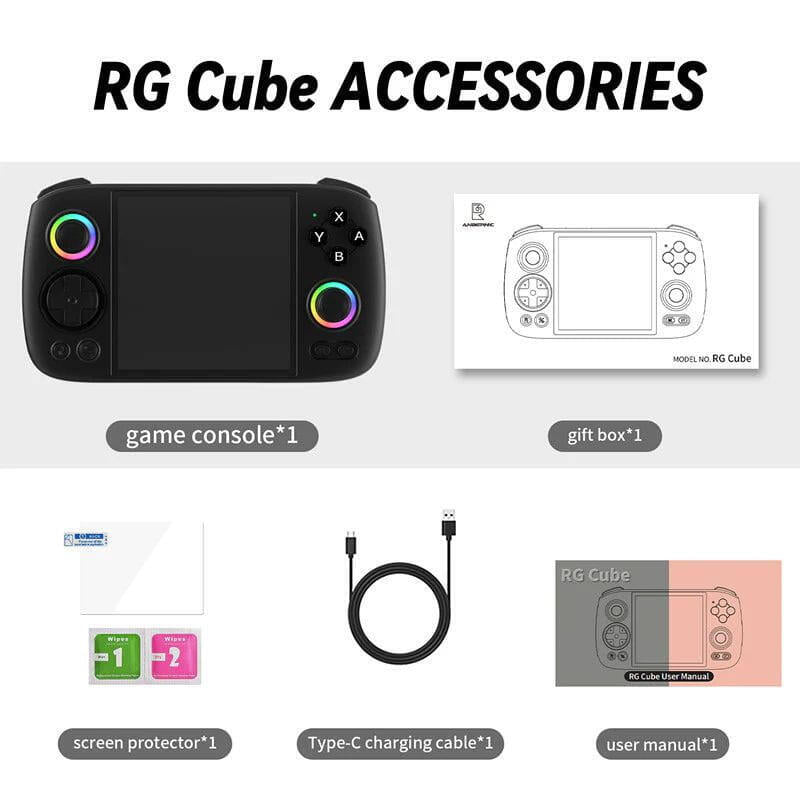 Anbernic Rg Cube 8gb/128gb Negro