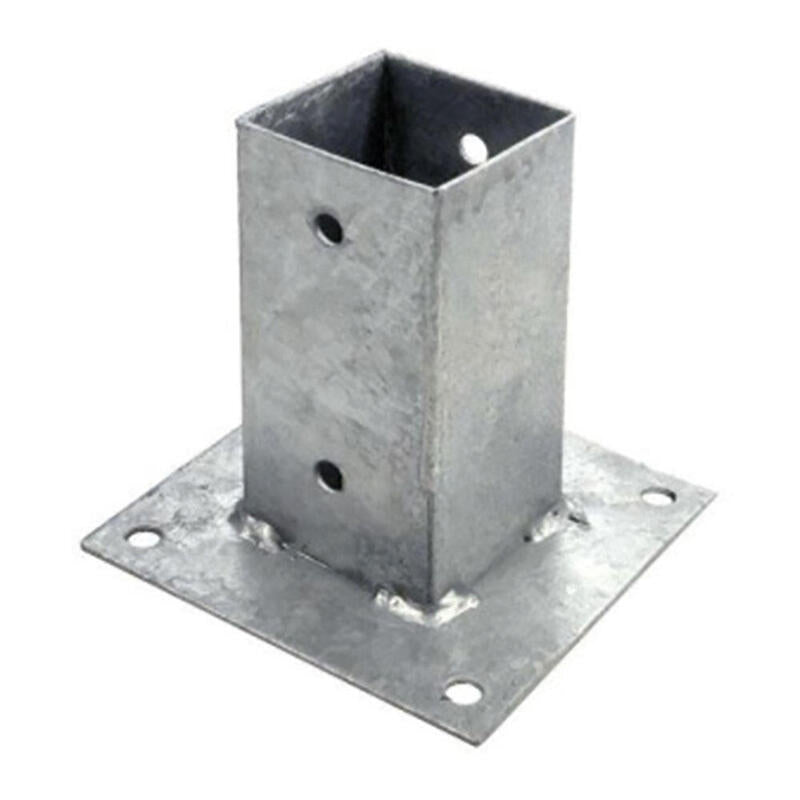 Anclaje Metálico Cuadrado 7x7cm F50002 Faura