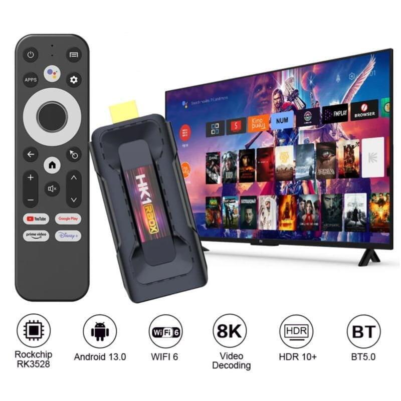 Android Tv Hk1 Rbox D8 Rk3528 2gb 16gb 8k