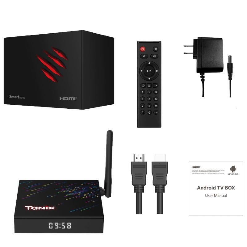 Android Tv  Tanix Tx68 H618 4gb/32gb Android 12