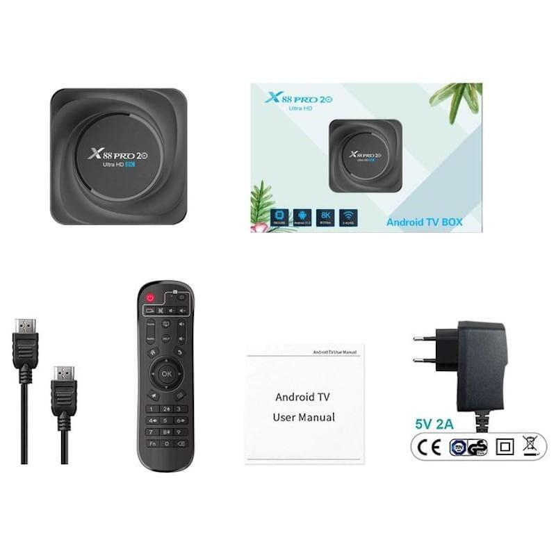 Android Tv  X88 Pro 20 8gb/128gb 4k Dual Wifi Bluetooth Android 11