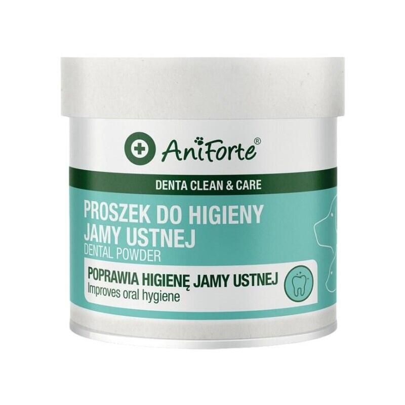Aniforte Denta Clean & Care  Proszek Do Higieny Jamy Ustnej Para Perro I Kota 80g