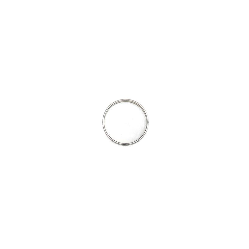 Anillo De Acero Para El Pene Color Plata Talla (Interno):45 Mm