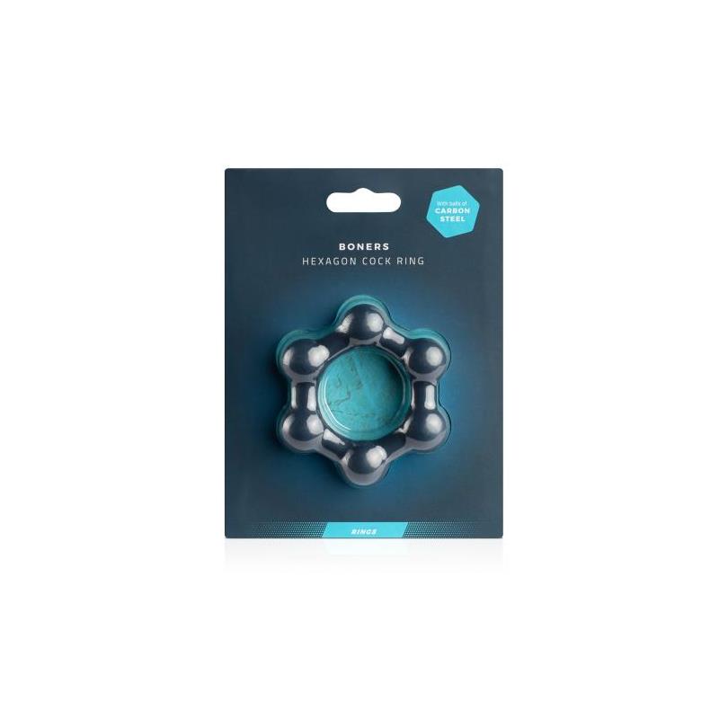 Anillo Hexagonal De Silicona Para El Pene