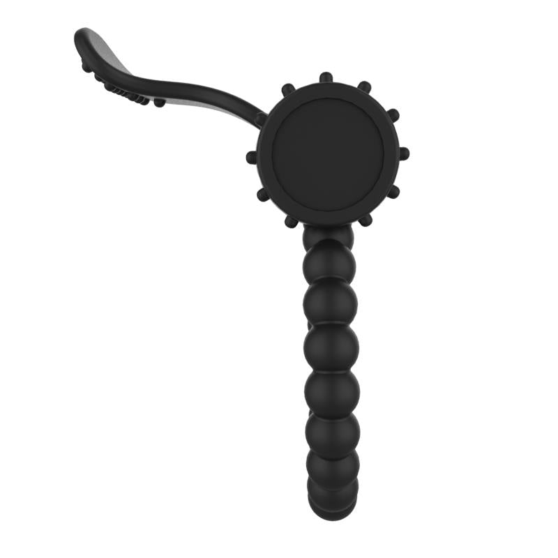 Anillo Para El Pene Con Vibración Negro