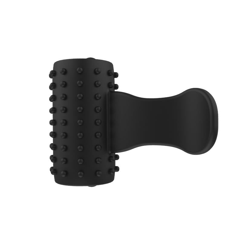 Anillo Para El Pene Con Vibración Negro