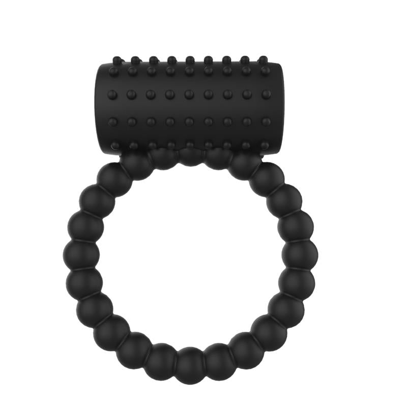 Anillo Para El Pene Con Vibración Negro